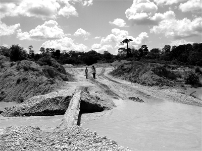 中国采金者梦断加纳