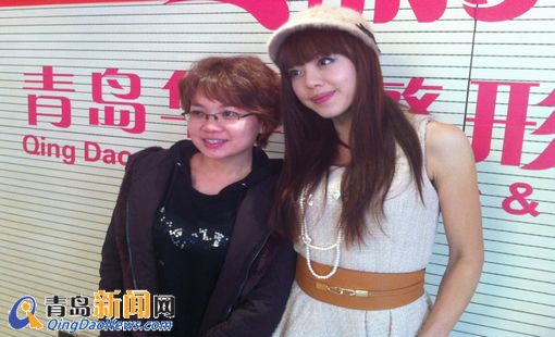 台湾不老仙妻来青岛 41岁容颜堪比90后 台湾不老仙妻来青岛 41岁容颜堪比90后