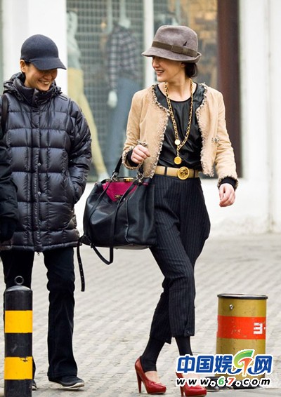 周迅海量街拍气场惊人