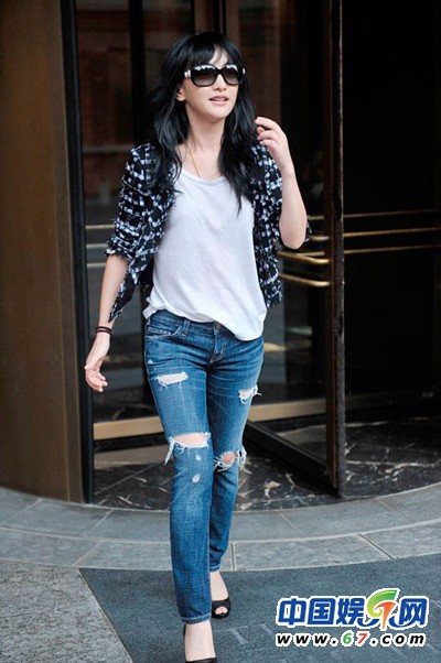 周迅海量街拍气场惊人