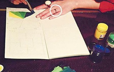 陈冠希女友手戴戒指