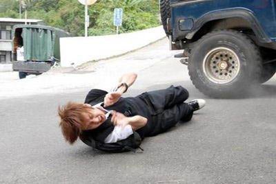 林俊杰拍MV皮开肉绽