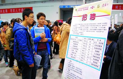 4万应届生挤爆青岛招聘会 平均月薪2690 4万应届生挤爆青岛招聘会 平均月薪2690