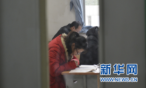 国家公务员考试考场直击