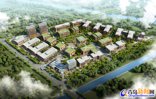 青岛高新区蓝湾创业园开建 投资3.5亿元