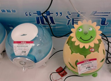 加湿器热销 专家称使用不当易引发呼吸道疾病