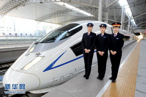 #（社会）（2）“高铁之花”备战哈大高铁开行