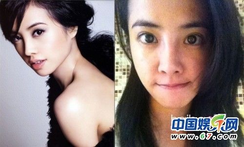 一线女星素颜 太多鬼见愁了！