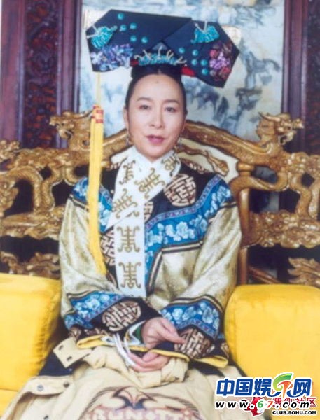 陶虹妩媚俏皮慈禧照曝光 盘点一线女星各版本慈禧造型