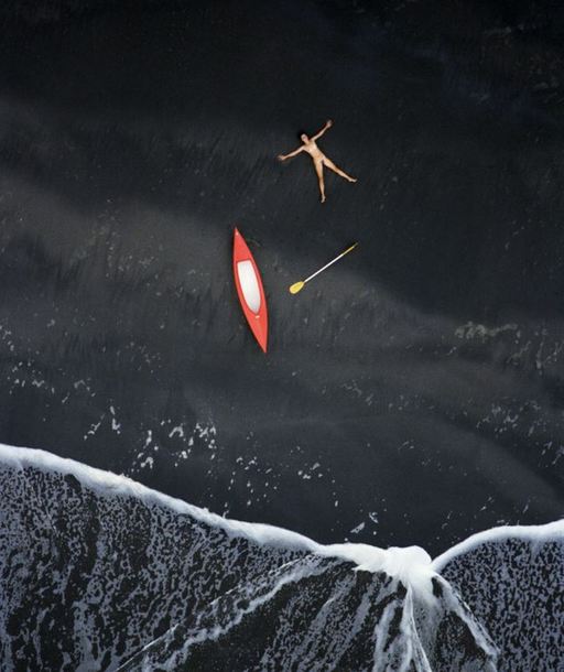 摄影师航拍妻子裸照