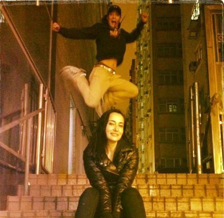 吴彦祖微博晒出的照片