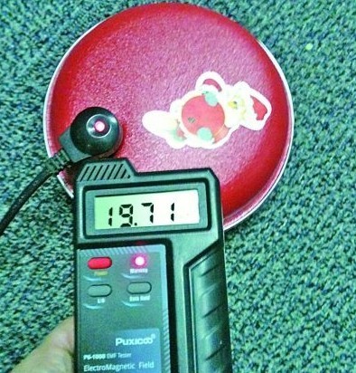 网传电手炉辐射超标40倍 因山寨设备测试不准