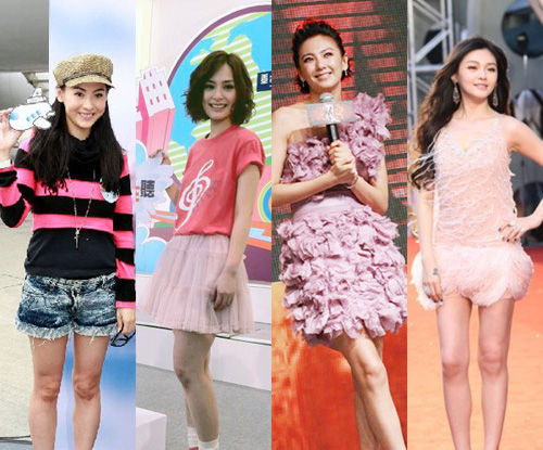 情敌穿衣较劲 看谁最有范儿？