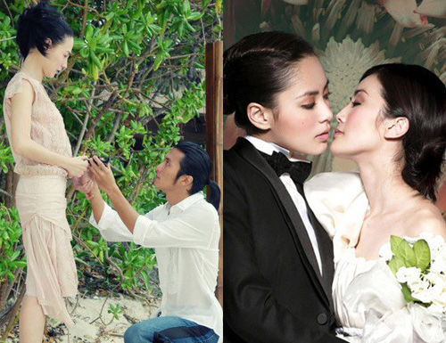 情敌穿衣较劲 看谁最有范儿？