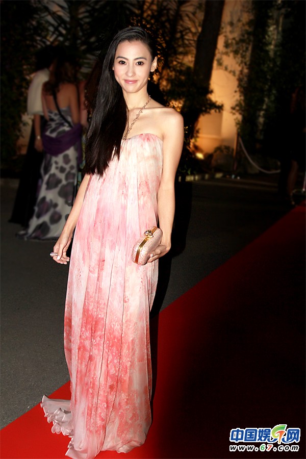 张柏芝十年红毯历练