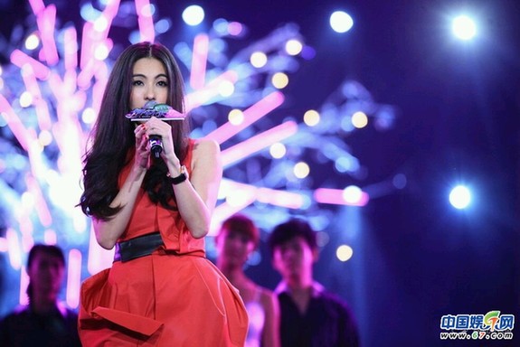 张柏芝十年红毯历练