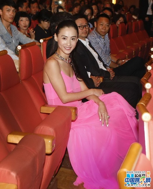 张柏芝十年红毯历练