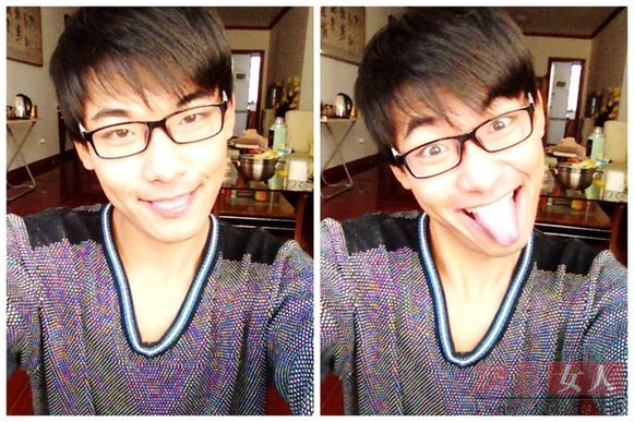 红遍网络的自拍教程