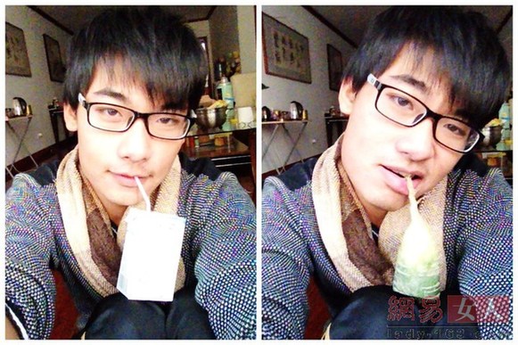 红遍网络的自拍教程