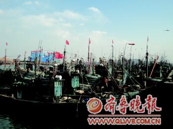 北风烈烈风波恶 灵山岛被困成孤岛