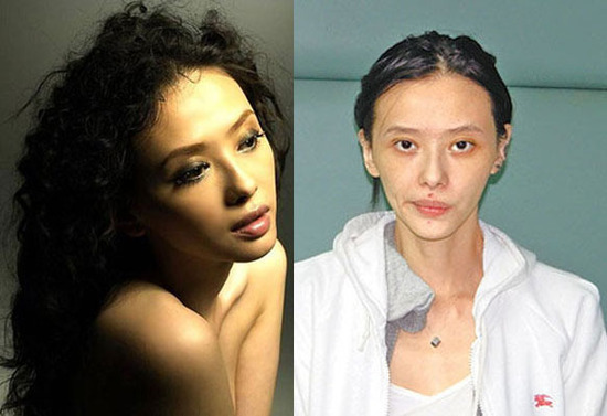 明星吸毒惨变丑对比惊人：萧淑慎满脸细纹憔悴不堪