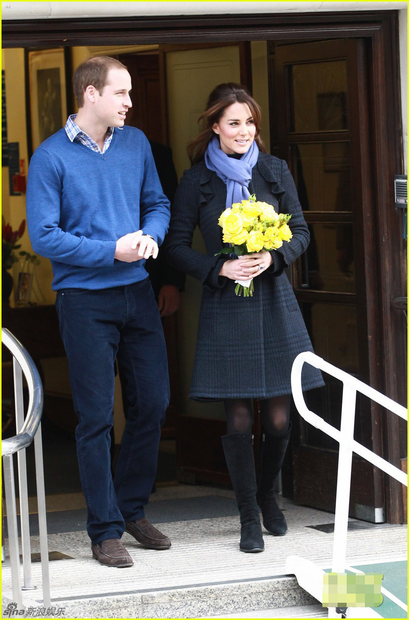 凯特王妃怀孕后亮相