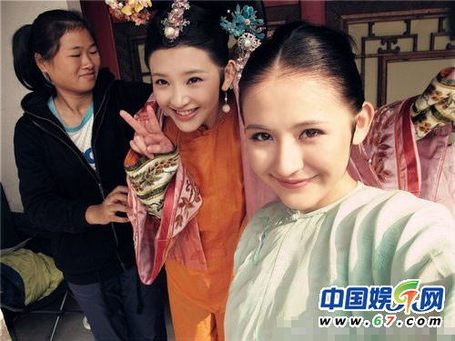 《甄嬛传》片场照