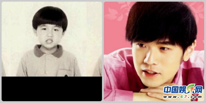 中外明星童年照拼美比帅