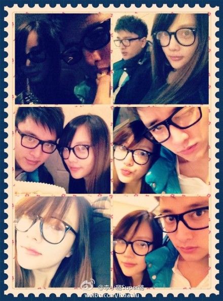 李小璐贾乃亮忙里偷闲看电影 戴情侣眼镜晒甜蜜