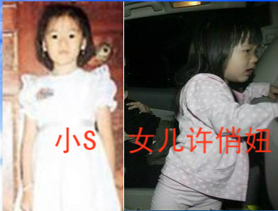 窦靖童复制王菲童年 明星父母和儿女酷似双胞胎