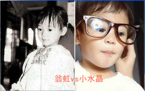 窦靖童复制王菲童年 明星父母和儿女酷似双胞胎