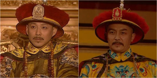 陈道明“冷眼”看唐国强照片网络走红(图)