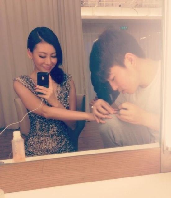 女星蓝颜大公开