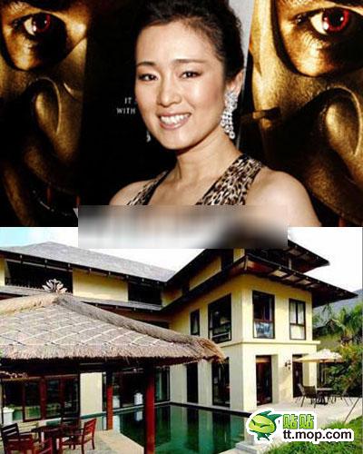 明星隐秘豪宅 冯小刚住所似城堡刘嘉玲有下沉花园