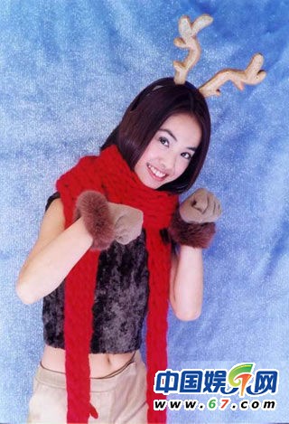 蔡依林扮驯鹿阿朵圣诞色诱装 揭明星圣诞节造型