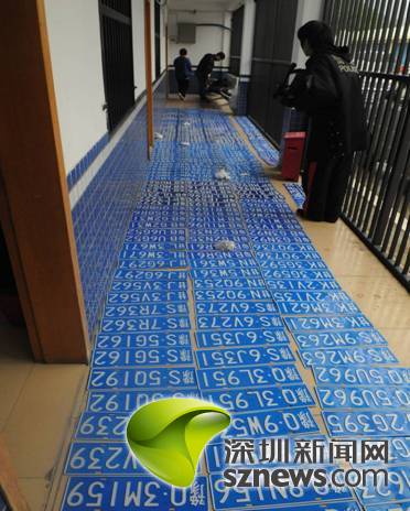 深圳多辆豪车挂假军牌被查交警设奖邀市民举报