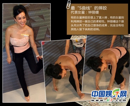 女星名模摔倒尴尬瞬间