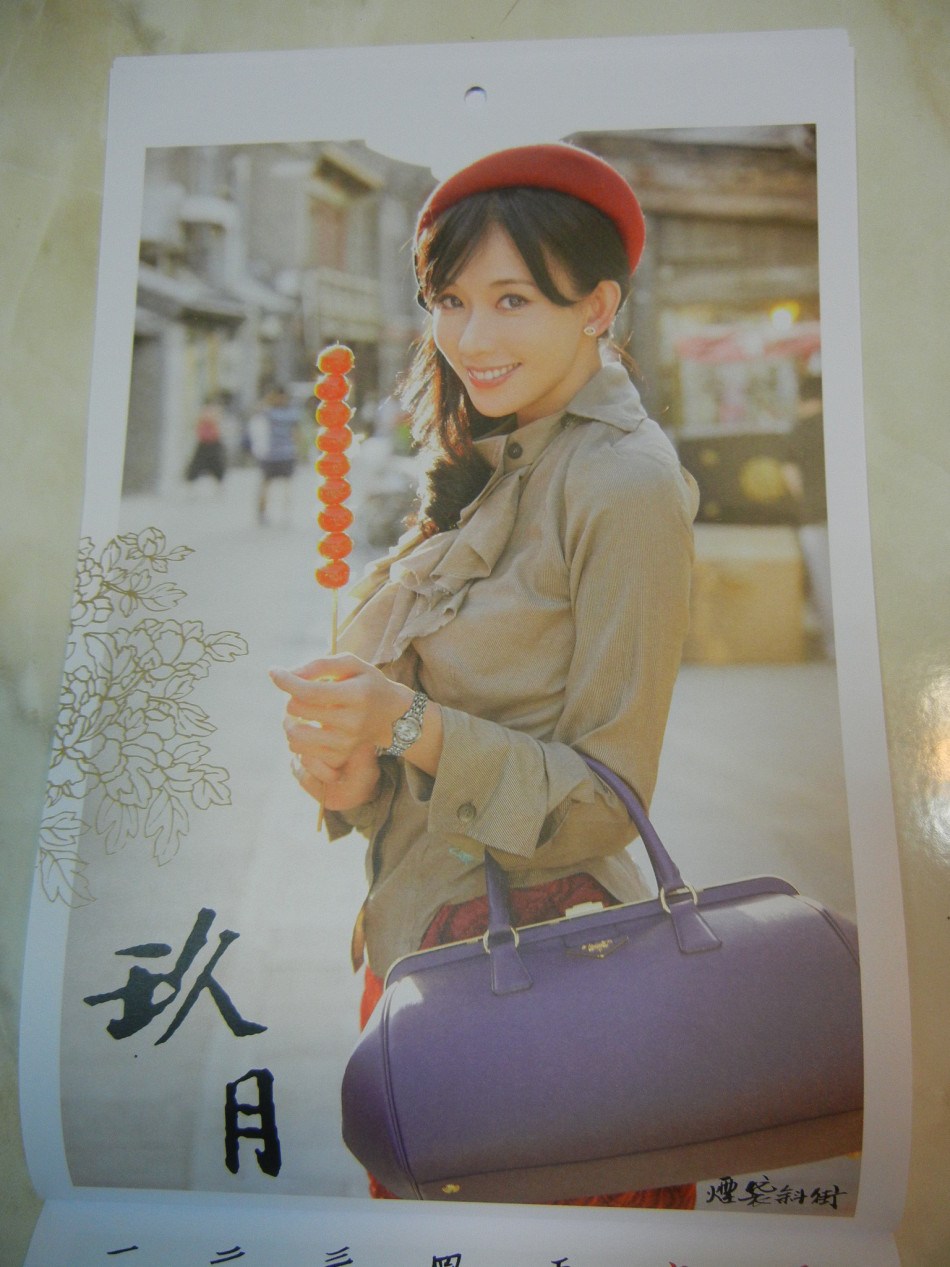 林志玲2013年慈善月历