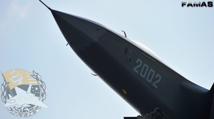 歼-20局部高清照