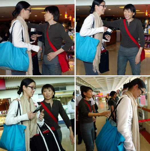 2009年4月29日，马唯中搭机赴纽约