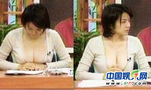 女主持人性感走光引争议 盘点2012豪放穿着搏出位女主播