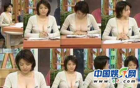 女主持人性感走光引争议 盘点2012豪放穿着搏出位女主播