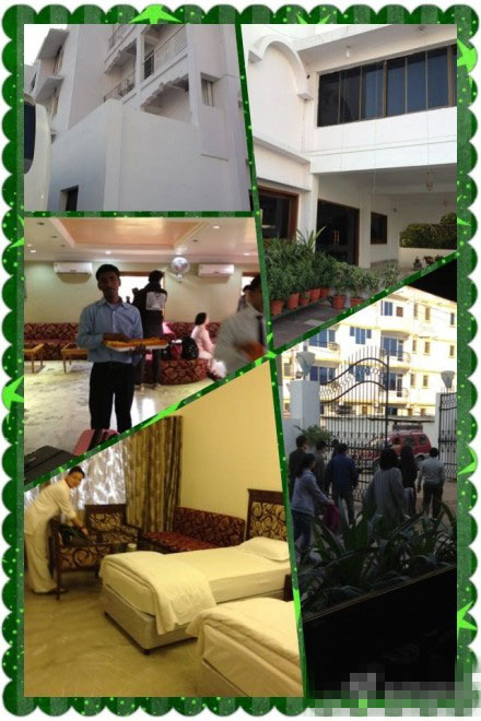 王菲赵薇印度朝圣 小四月李嫣同行