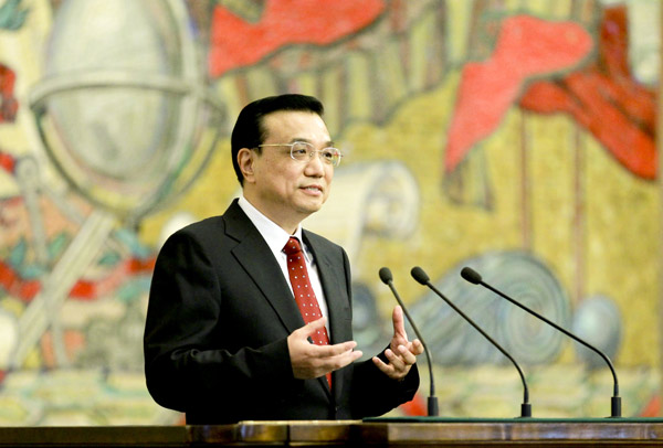 File photo taken on April 28, 2012 shows Li Keqiang delivers a speech at Moscow State University in Moscow, capital of Russia. (Xinhua) File photo taken on April 28, 2012 shows Li Keqiang delivers a speech at Moscow State University in Moscow, capital of Russia. (Xinhua)