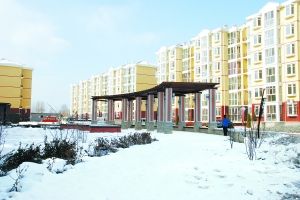 延庆第一个集中建设的保障房小区悦安居。