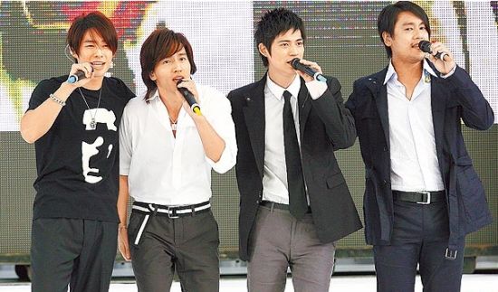 昔日当红偶像男团F4
