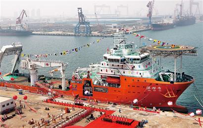 “深潜号”在青竣工并交付使用