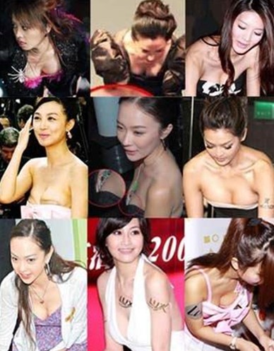 偷拍女星弯腰俯身 各种爆乳