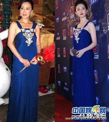 娱圈最大牌撞衫记