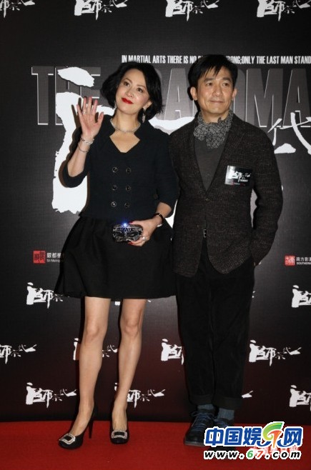 一代宗师首映礼 章子怡一身蛇皮装变蛇美人